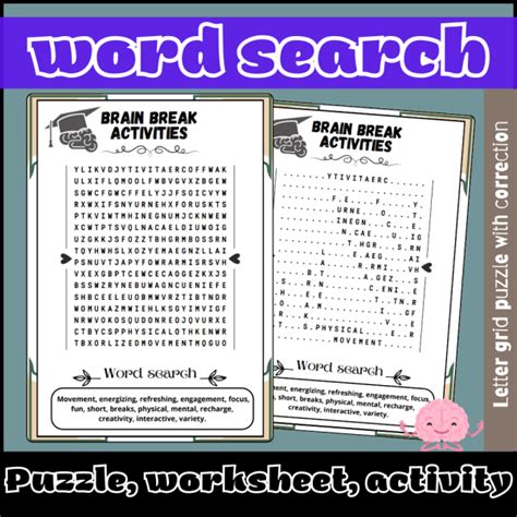 Image result for Word Break Worksheet