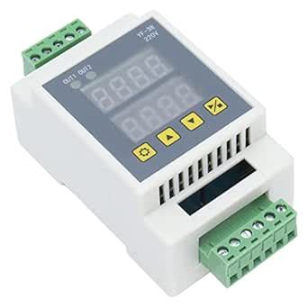 2 Channel Relay, Multifunction Pulse Timing Delay Module Switch Cycle ...
