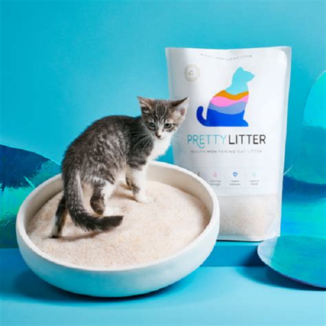 Buy Pretty Litter Health Monitoring Cat Litter BIG 8 LB BAG 2 Month ...