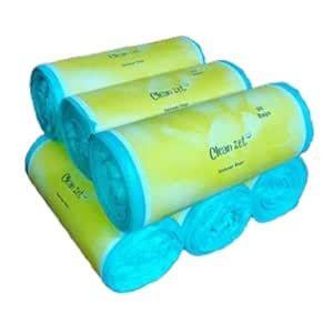 Clean zet | Premium Garbage Bags Size 19x21 Inches (Small) 180 Bags (6 ...