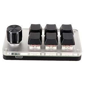 Amazon.in: Buy FOSA Customizable Knobs Red Switch Mechanical Macro ...