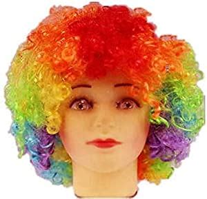 Jamboree Malinga Hair Wig for Men Women Kids Colourful Funky Look Holi ...