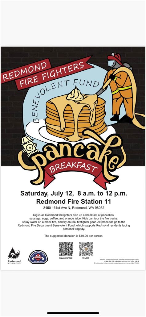 Derby days pancake breakfast, 8450 161st AVE NE, Redmond, WA, 12 July ...