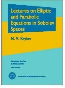 Lectures on Elliptic and Parabolic Equations in Sobolev Spaces: Buy ...