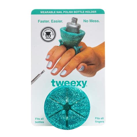 Buy tweexy - 2 pack - Tiara and Mermaid Sparkle Wearable Nail Polish ...