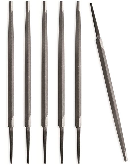 Harrier Hardware 4-Inch Slim Taper File, 6-Pack : Amazon.in: Home ...