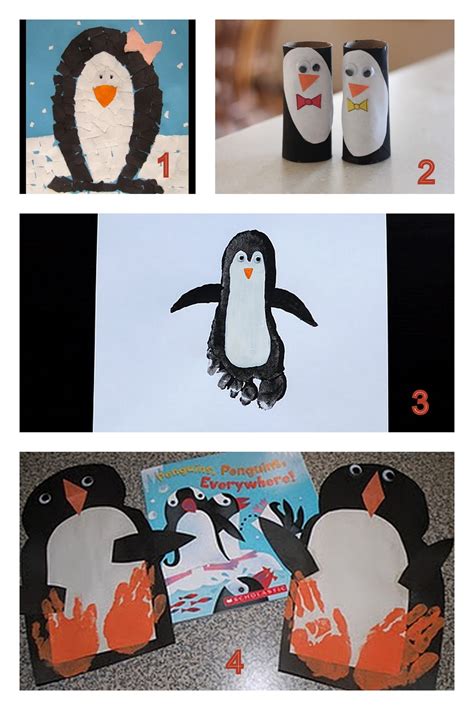 Having Fun at Home: Preschool Penguin Crafts
