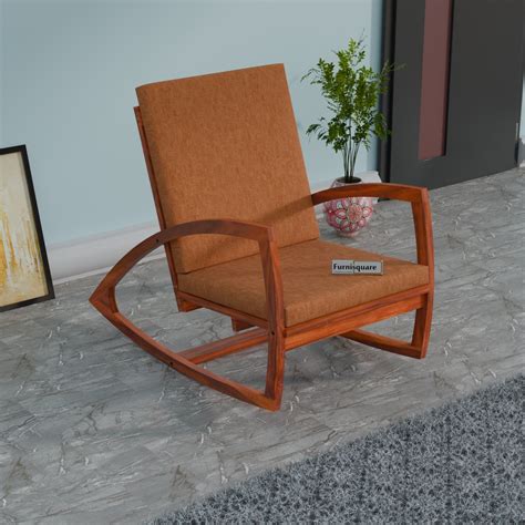 Buy Premium Wooden Rocking Chair | Furnisquare | Discount Up to 60% ...