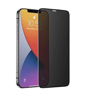 IQShield Designed for iPhone 12 Mini, Privacy Screen Protector Tempered ...