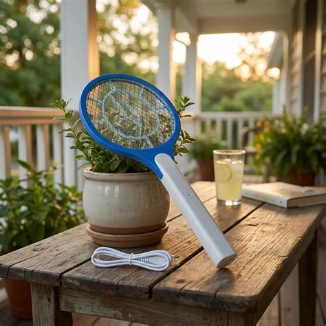 Rechargeable mosquito zapper racket - factorybuy – MaxSmile