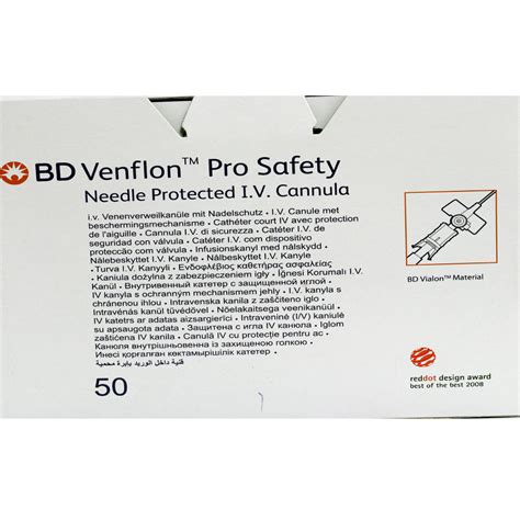 Venflon Pro Safety Cannula 20G Price, Uses, Side Effects, Composition ...