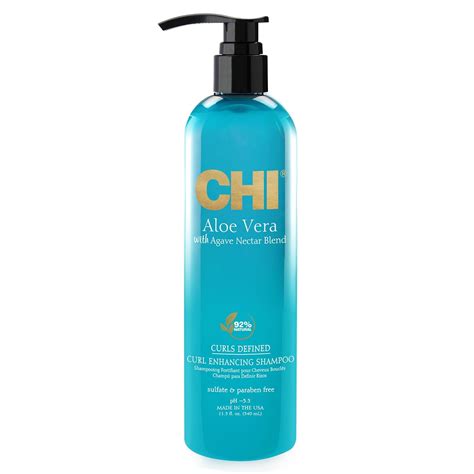 Buy CHI Aloe Vera with Agave Nectar Curls Defined Curl Enhancing ...