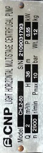 Ss Pumps - CNP Pump CHL-2-30 Trader - Retailer from Chennai