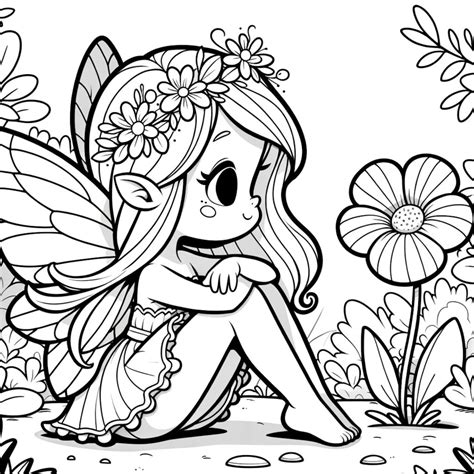 Free Coloring Pages Fairies