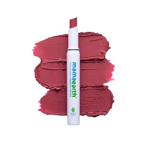 Mamaearth Moisture Matte Longstay Lipstick-Bubblegum Nude