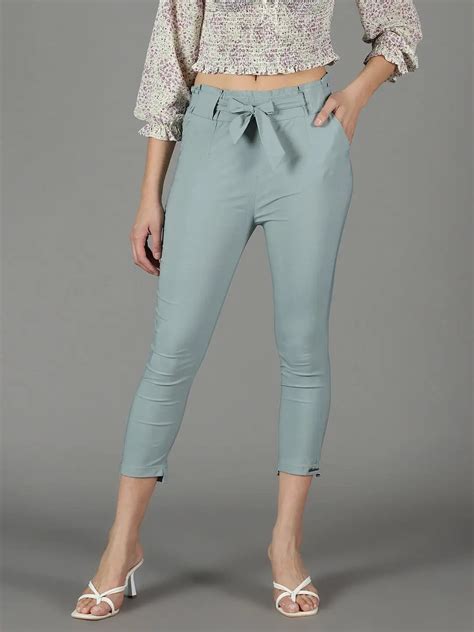 Women's Cigarette Trousers