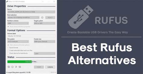 Image result for Rufus Alternatives for Creating Bootable Usb
