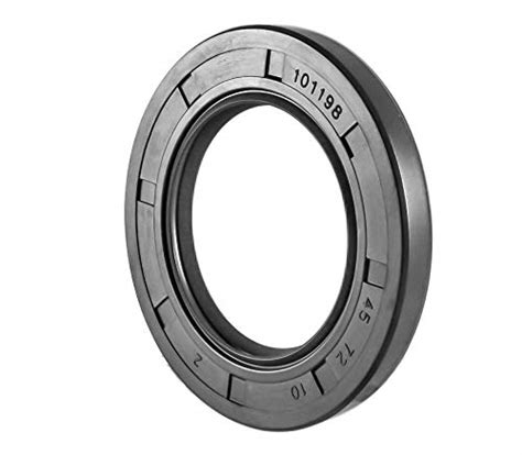 EAI Oil Seal 45mm X 72mm X 10mm TC Double Lip w/Spring. Metal Case w ...