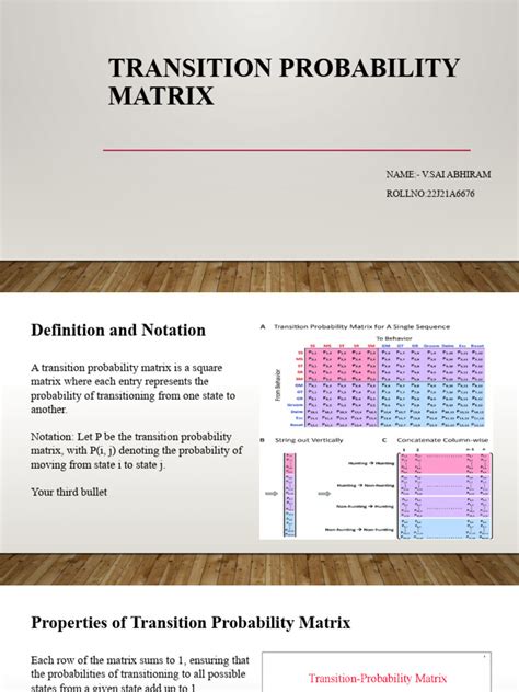 Image result for Transition Probability Matrix Markov Chain