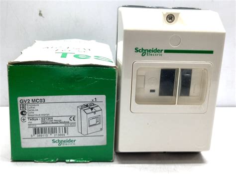 Schneider GV2 MC03 Enclosure TeSys-021366 GV2MC03 – S N Marine