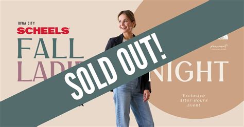 IC SCHEELS Fall Ladies Night Presented by SCHEELS Visa, 1461 Coral ...