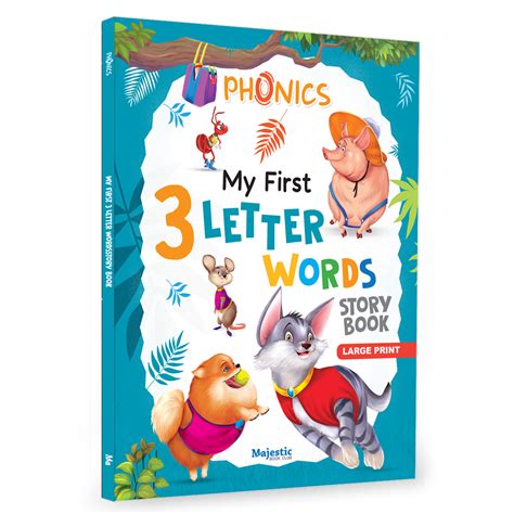 My First Phonics 3-Letter Words Story Books for Kids Age 3+ | Fun Lear
