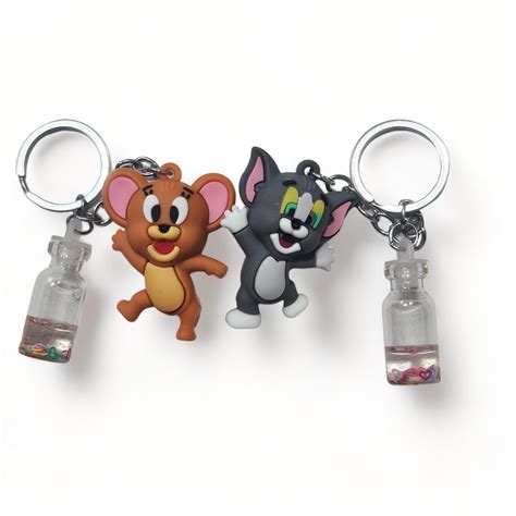 Clatter Tom & Jerry Keychain with Potion Bottle | for Keys, Car & Bike ...