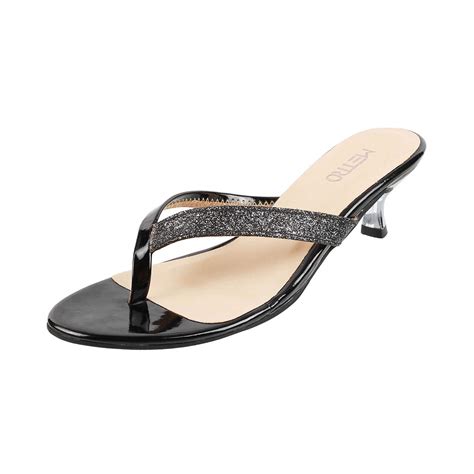 Buy Metro Women Black Synthetic Sandals Size (8 UK/India (41EU)) (40 ...