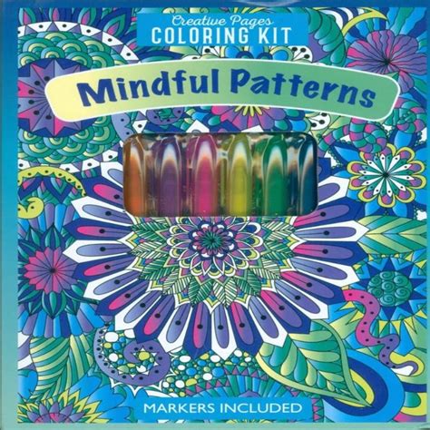 Creative Pages Coloring Kit Mindful Patterns – Juplay World