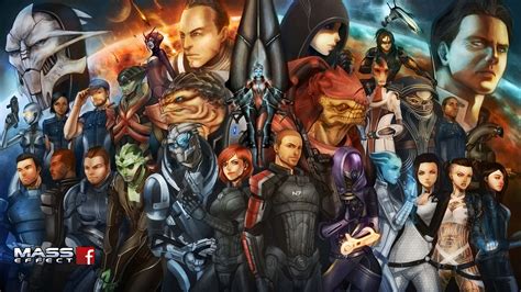 Download Caption: A thrilling journey with Mass Effect characters ...