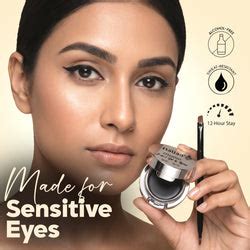 Maliao Gel Kajal Eyeliner Cake l Smudge-Proof & Bold Payoff