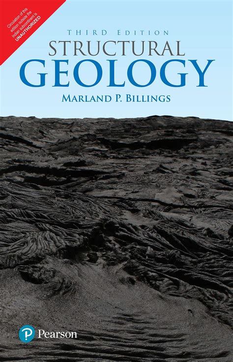 STRUCTURAL GEOLOGY, 3RD EDN : Marland P. Billings: Amazon.in: Books