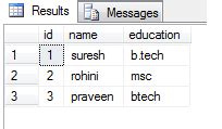 SQL Server Insert Multiple Rows 的图像结果
