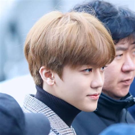 Inspiração de corte K-idol, com fios médios caídos na testa, também ...