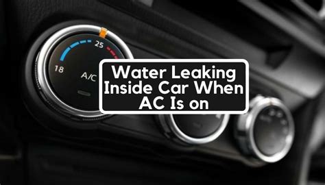 What Does It Mean When The Ac Is Leaking Water at Lillie Levy blog