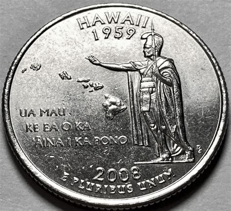 2008 D Hawaii 50 States and Territories Quarters - For Sale, Buy Now ...