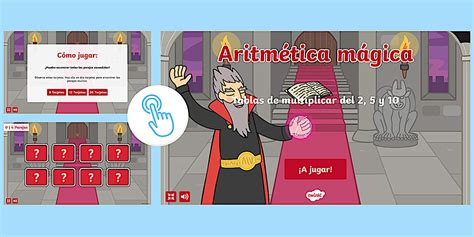 Juego interactivo: Aritmética mágica (teacher made)
