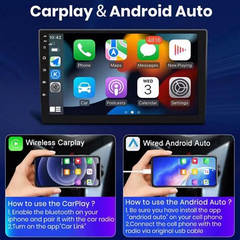 Modowry 9 inch Car Android System | Android 13 Wireless CarPlay - Andr ...