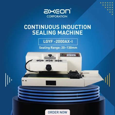 Continuous Jar Sealing Machine - LX6000A Continuous Induction Cap ...