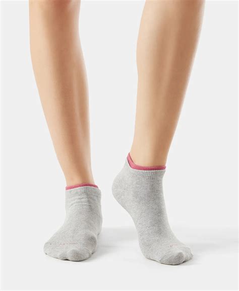 Buy Compact Cotton Stretch Solid Low Show Socks with Stay Fresh ...