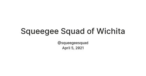 Squeegee Squad of Wichita — Teletype