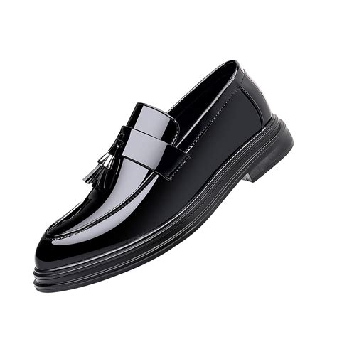 YLSDY Men's Penny Loafer Dress Shoes Slip-On Loafers Penny Loafer ...