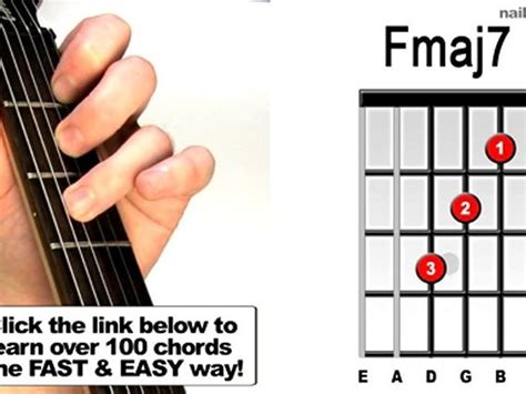 Fmaj7 Guitar Chord 4 Simple F Major Guitar Chord Variations (+ Charts