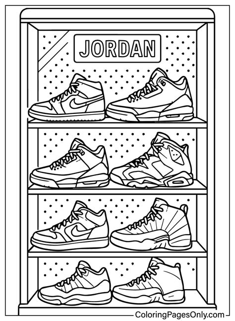 30+ Jordan Coloring Pages - Free Printable PDF & Online Coloring