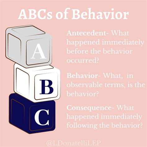 Image result for ABC and Functions of Behavior
