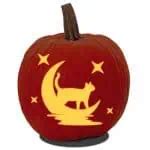 17 Moon And Stars Pumpkin Carving Patterns - Artsy Pretty Plants