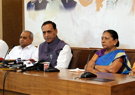 Gujarat: Vijay Rupani becomes chief minister; Nitin Patel chosen as ...