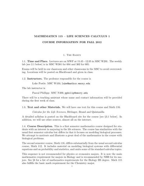 Image result for Course InfoPages