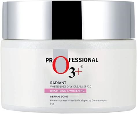 O3+ Radiant Brightening & Whitening Day Face Cream SPF 30 for Sun ...