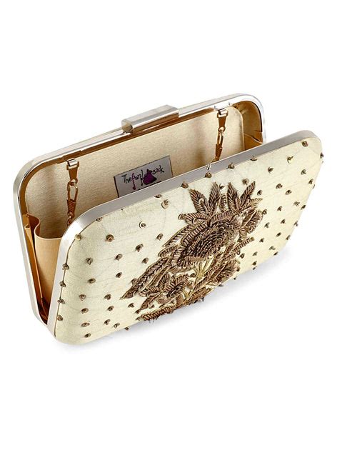 Mughal flower box clutch – Story Of India
